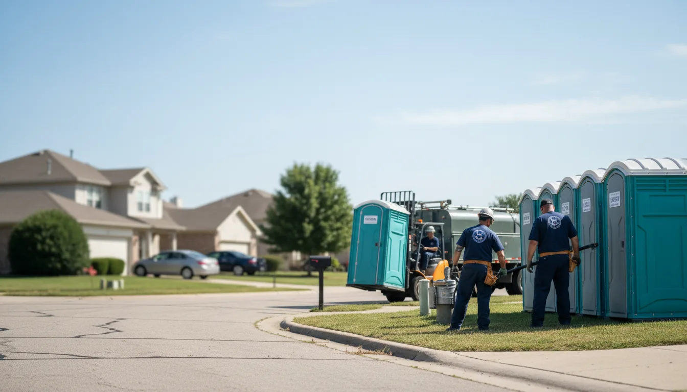 Porta Potty Rental in Bradley, OK near me